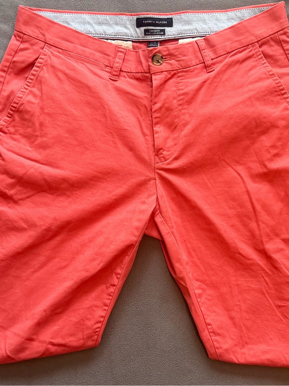 Tommy Hilfiger - Rustic Coral - Men’s Chino Pants 32x32